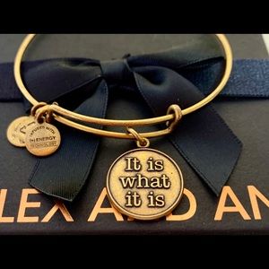 Alex And Ani Bangle in Rafaelian Gold